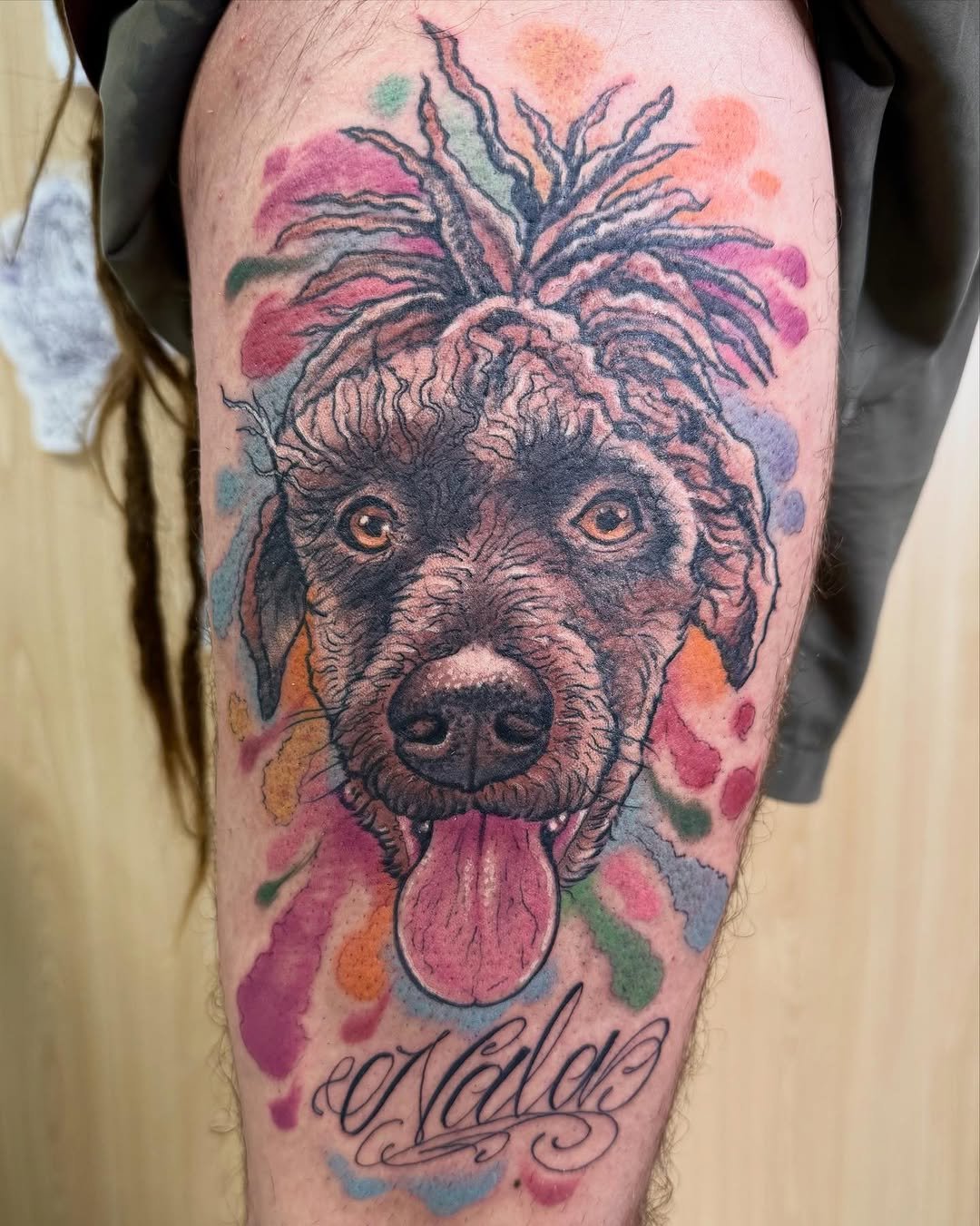 Alegre homenaje a Nala