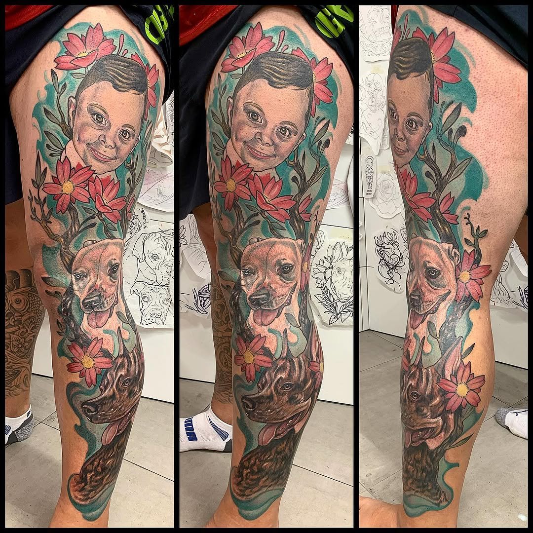 Tatuaje profesional en estudio MartinK Tattoo