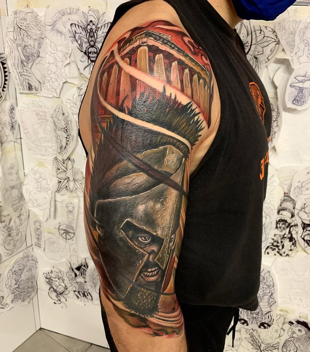 Tatuaje profesional en estudio MartinK Tattoo